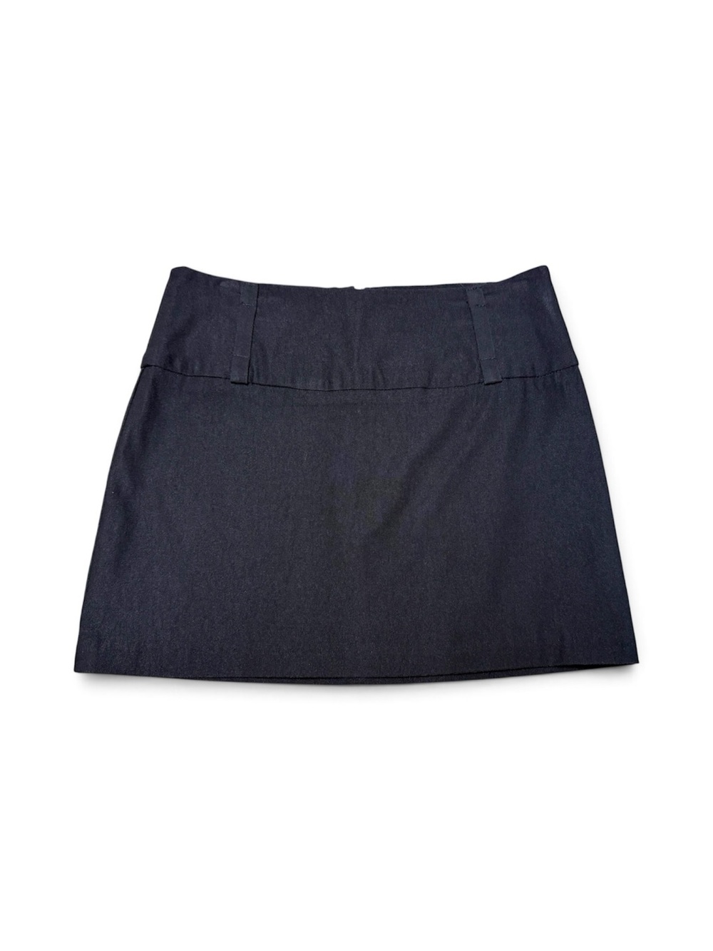 Y2K Body Central Black Stretch Micro Mini Skirt